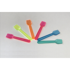 93mm Coloured Ice Cream Spoons x 1000